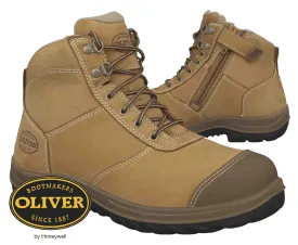 Oliver 34662 Zip Side Safety Boots