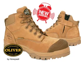 Oliver 45650Z 130mm Stone Non Metallic Zip Side Safety Hiker Boots