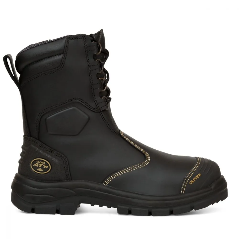 Sure! Heres an optimized product title for the Oliver Safety Boots High - Zip Side 55380:

Oliver 55380 High-Top Steel Toe Safety Boots with Side Zipper – Durable, Slip-Resistant Mens Work Boots