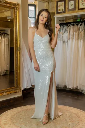 Oscars Dress - Shimmering White