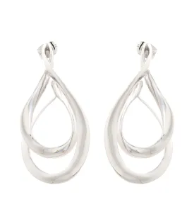 "Double Teardrop"  Earrings