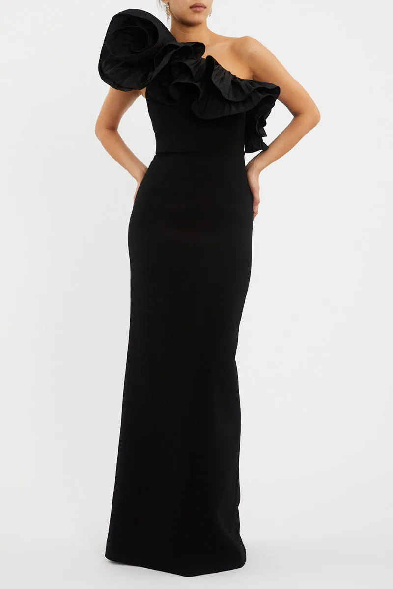 REBECCA VALLANCE Chloe Gown (Black)