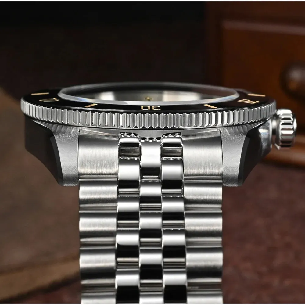 San Martin 3D Waffle Dial Automatic Watcth SN0128