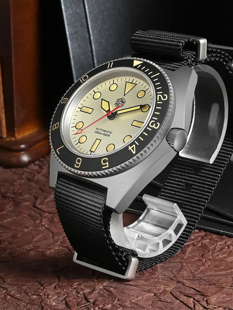 San Martin 40mm Automatic Dive Watch SN0123G V2