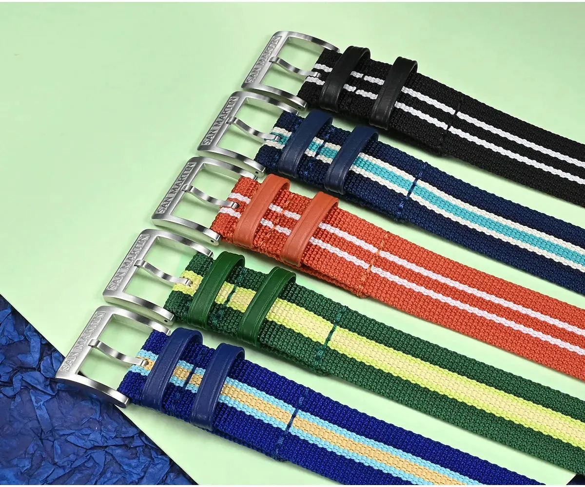 San Martin Colorful Nylon Strap 20mm