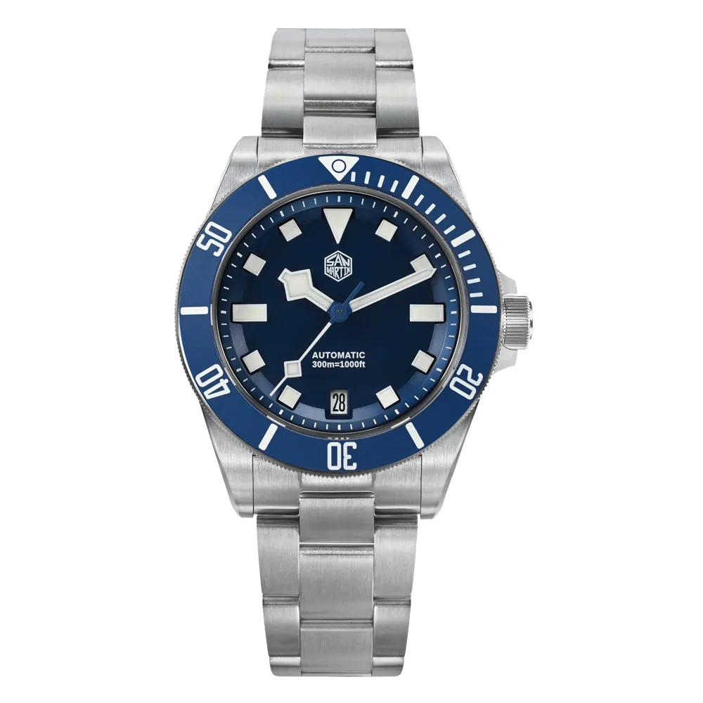 Stainless Steel Watchdives x San Martin Dive Watch - 39mm Size - SN0121GA - UK Warehouse