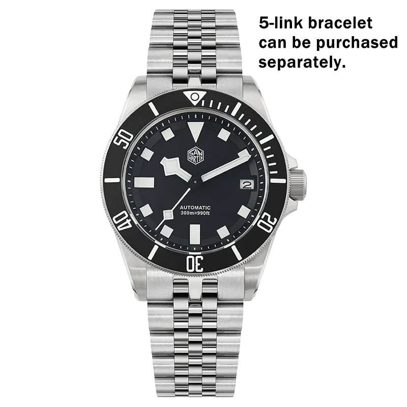 Stainless Steel Watchdives x San Martin Dive Watch - 39mm Size - SN0121GA - UK Warehouse