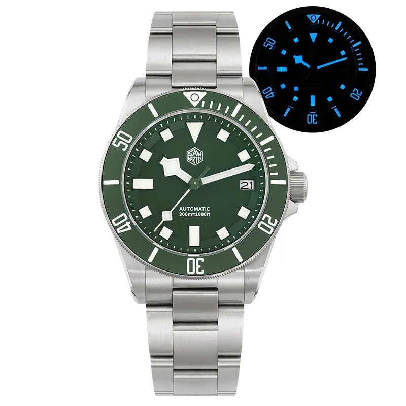 Watchdives x San Martin Titanium 39mm Dive Watch SN0121T-GA